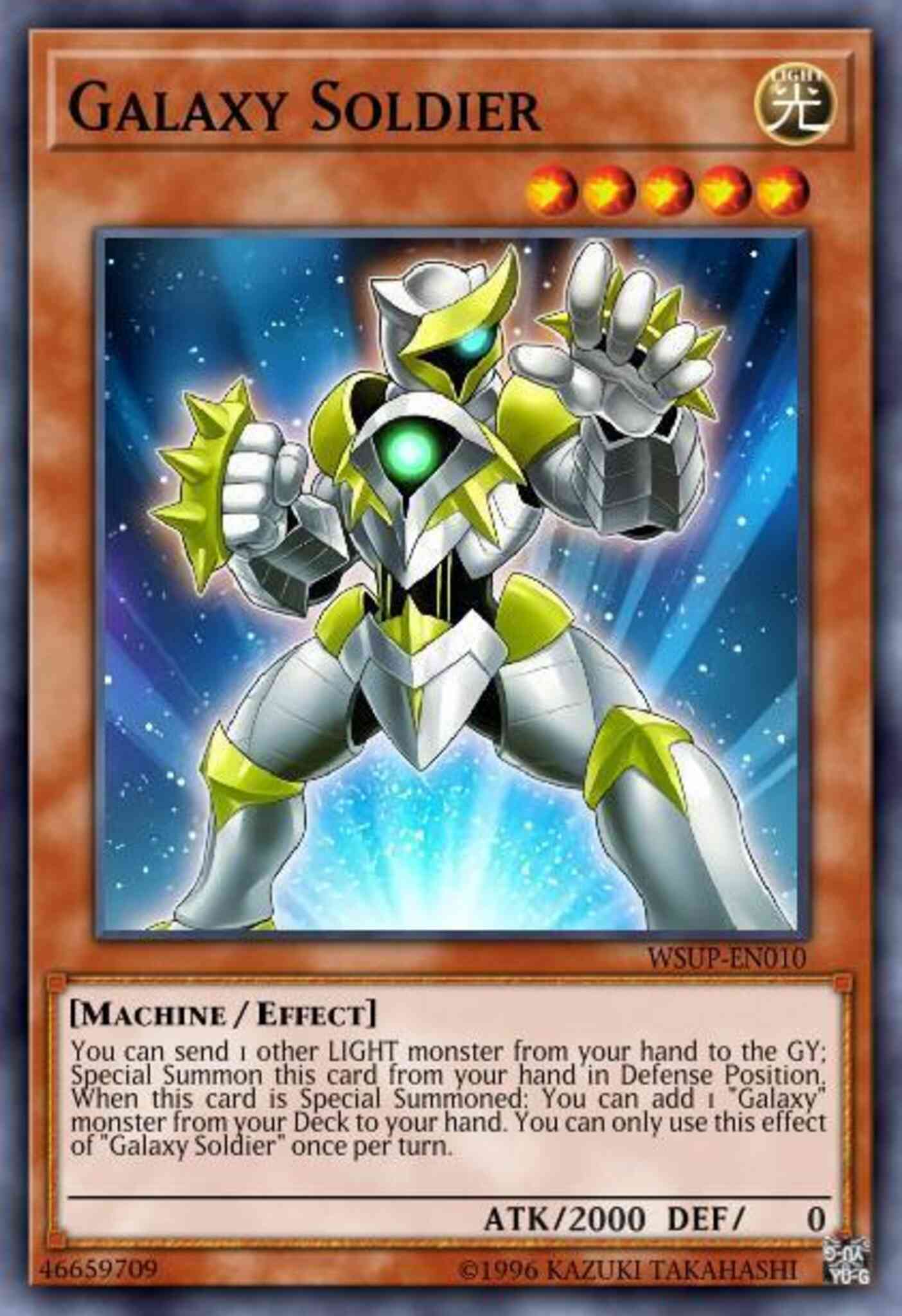 Galaxy Soldier - WSUP-EN010 - Prismatic Secret Rare - 1st Edition