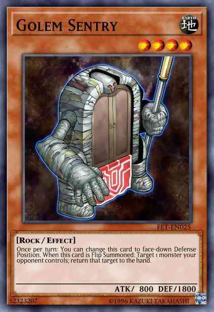Golem Sentry - DR3-EN145 - Common - Unlimited