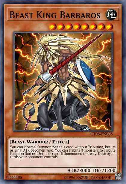 Beast King Barbaros - BP02-EN080 - Mosaic Rare - Unlimited