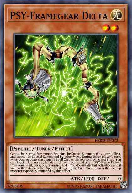 PSY-Framegear Delta - HSRD-EN032 - Rare - 1st Edition