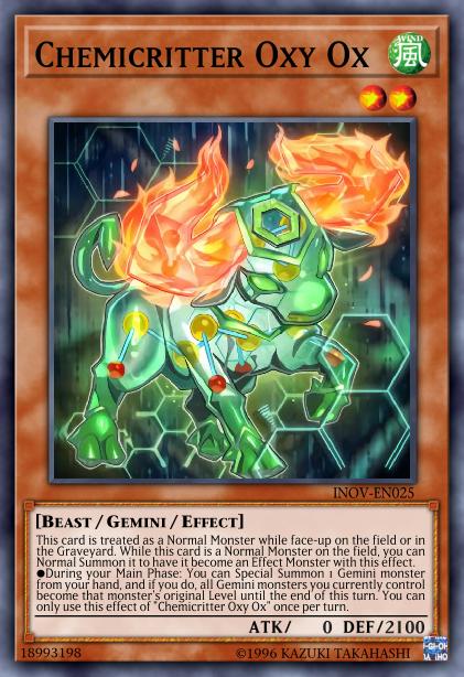 Chemicritter Oxy Ox - INOV-EN025 - Common - 1st Edition