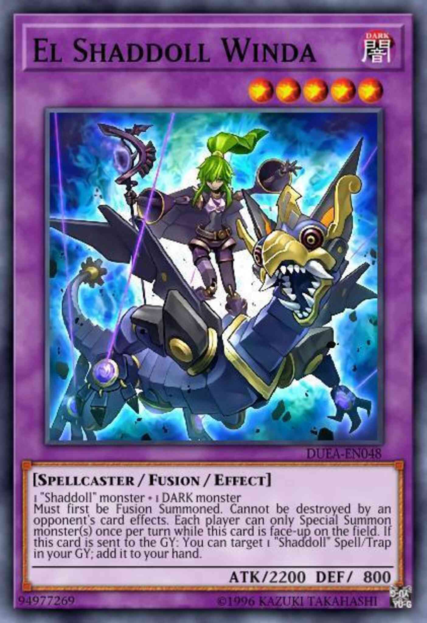 El Shaddoll Winda - MP15-EN093 - Ultra Rare - 1st Edition