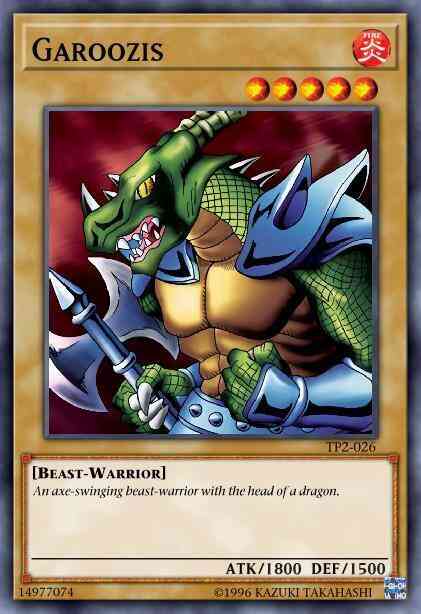Garoozis - WP11-EN009 - Super Rare - Limited