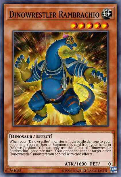 Dinowrestler Rambrachio - MP20-EN105 - Common - 1st Edition