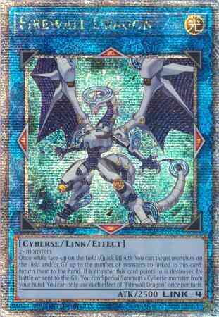 Firewall Dragon - TN23-EN008 - Quarter Century Secret Rare - Limited