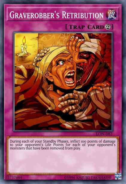 Graverobber's Retribution - LON-083 - Common - Unlimited
