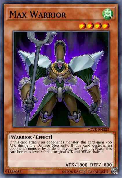 Max Warrior - DP09-EN009 - Rare - Unlimited