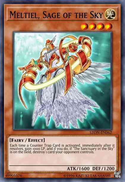 Meltiel, Sage of the Sky - STON-EN062 - Secret Rare - Unlimited