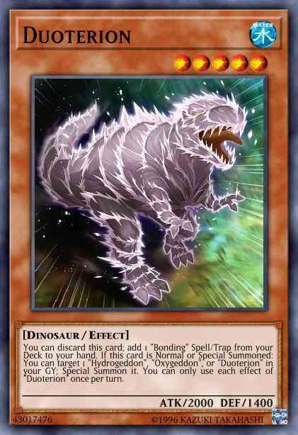 Duoterion - LEDU-EN037 - Super Rare - 1st Edition