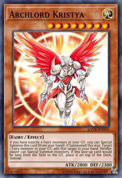 Archlord Kristya - SR05-EN011 - Common - 1st Edition