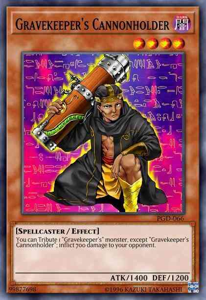 Gravekeeper's Cannonholder - LCYW-EN188 - Ultra Rare - 1st Edition
