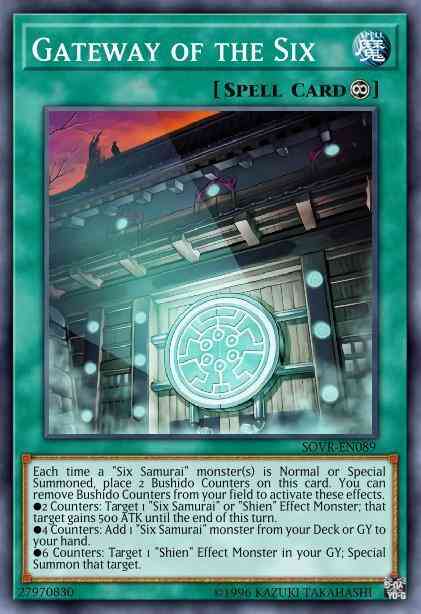 Gateway of the Six - RYMP-EN111 - Common - 1st Edition