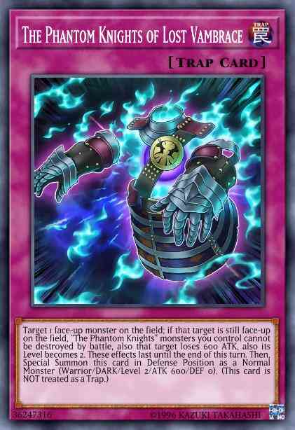 The Phantom Knights of Lost Vambrace - LEHD-ENC28 - Common - 1st Edition