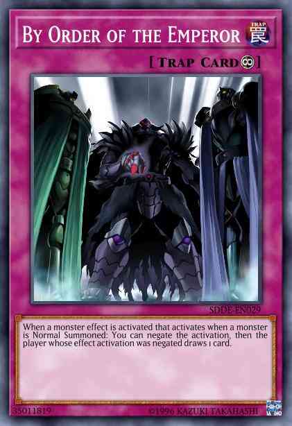 By Order of the Emperor - SR01-EN039 - Common - Unlimited