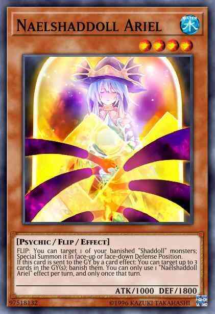 Naelshaddoll Ariel - SDSH-EN003 - Super Rare - 1st Edition