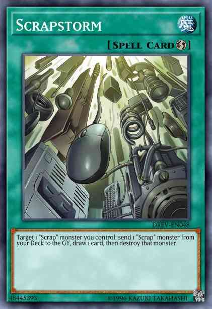 Scrapstorm - DREV-EN048 - Super Rare - 1st Edition
