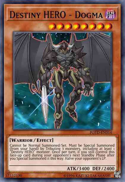 Destiny HERO - Dogma - LCGX-EN128 - Super Rare - Unlimited