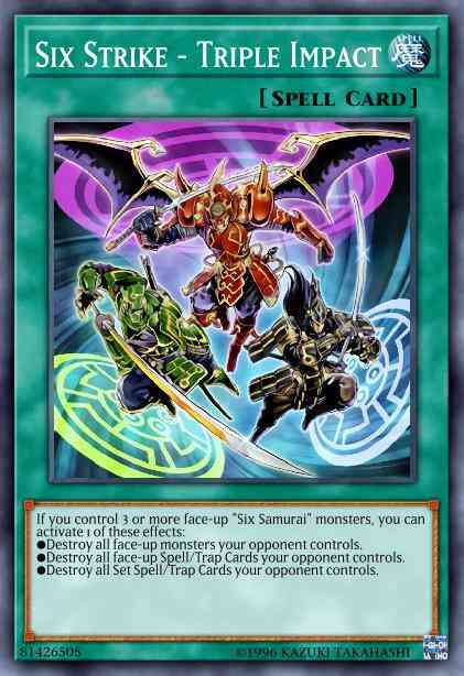 Six Strike - Triple Impact - STOR-EN049 - Common - 1st Edition