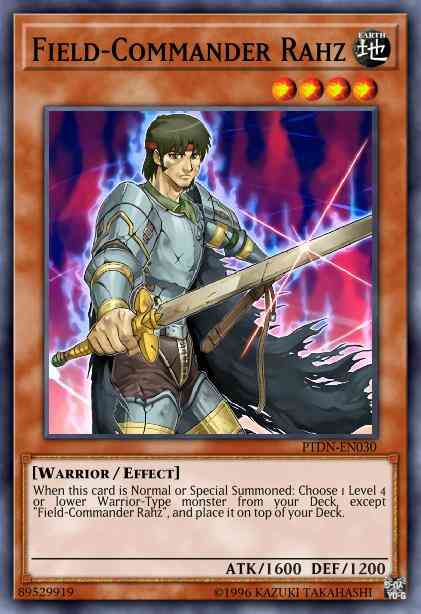 Field-Commander Rahz - YS11-EN018 - Common - 1st Edition