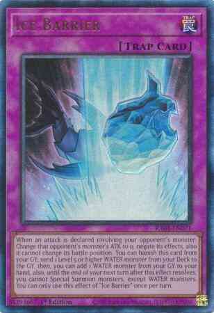 Ice Barrier - RA01-EN071 - Prismatic Collector's Rare - 1st Edition