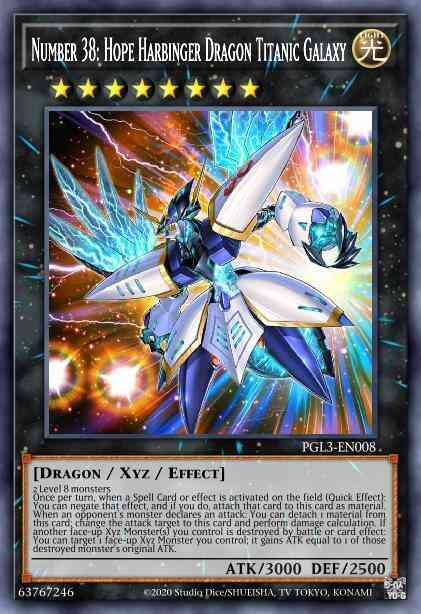 Number 38: Hope Harbinger Dragon Titanic Galaxy - CYHO-ENSE2 - Super Rare - Limited
