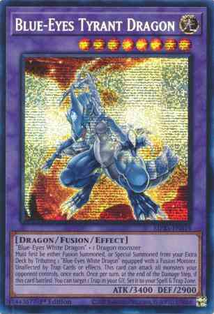 Blue-Eyes Tyrant Dragon - MP23-EN019 - Prismatic Secret Rare - 1st Edition