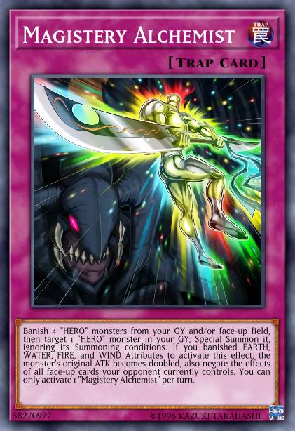 Magistery Alchemist - LED6-EN016 - Super Rare - 1st Edition