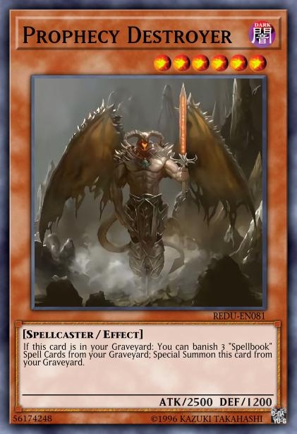 Prophecy Destroyer - REDU-EN081 - Ultimate Rare - 1st Edition