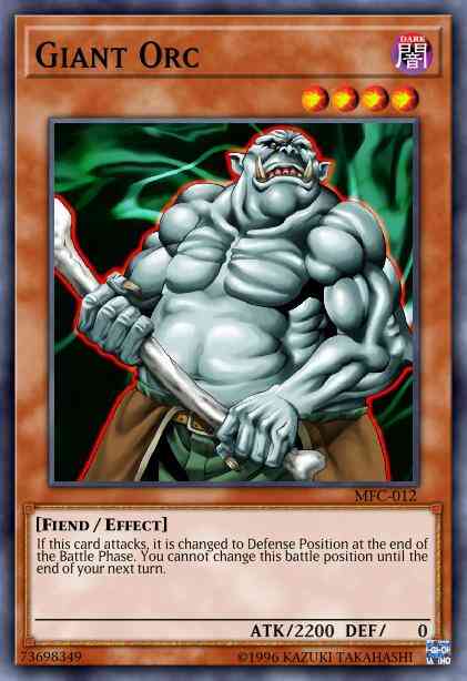 Giant Orc - MFC-012 - Common - 1st Edition