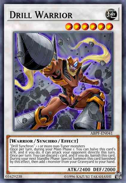 Drill Warrior - DREV-ENSE1 - Super Rare - Limited