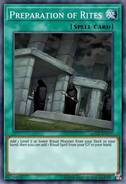 Preparation of Rites - THSF-EN053 - Super Rare - Unlimited
