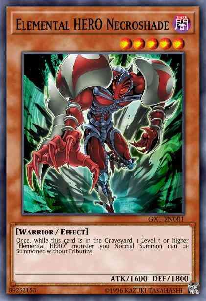 Elemental HERO Necroshade - RYMP-EN005 - Common - 1st Edition