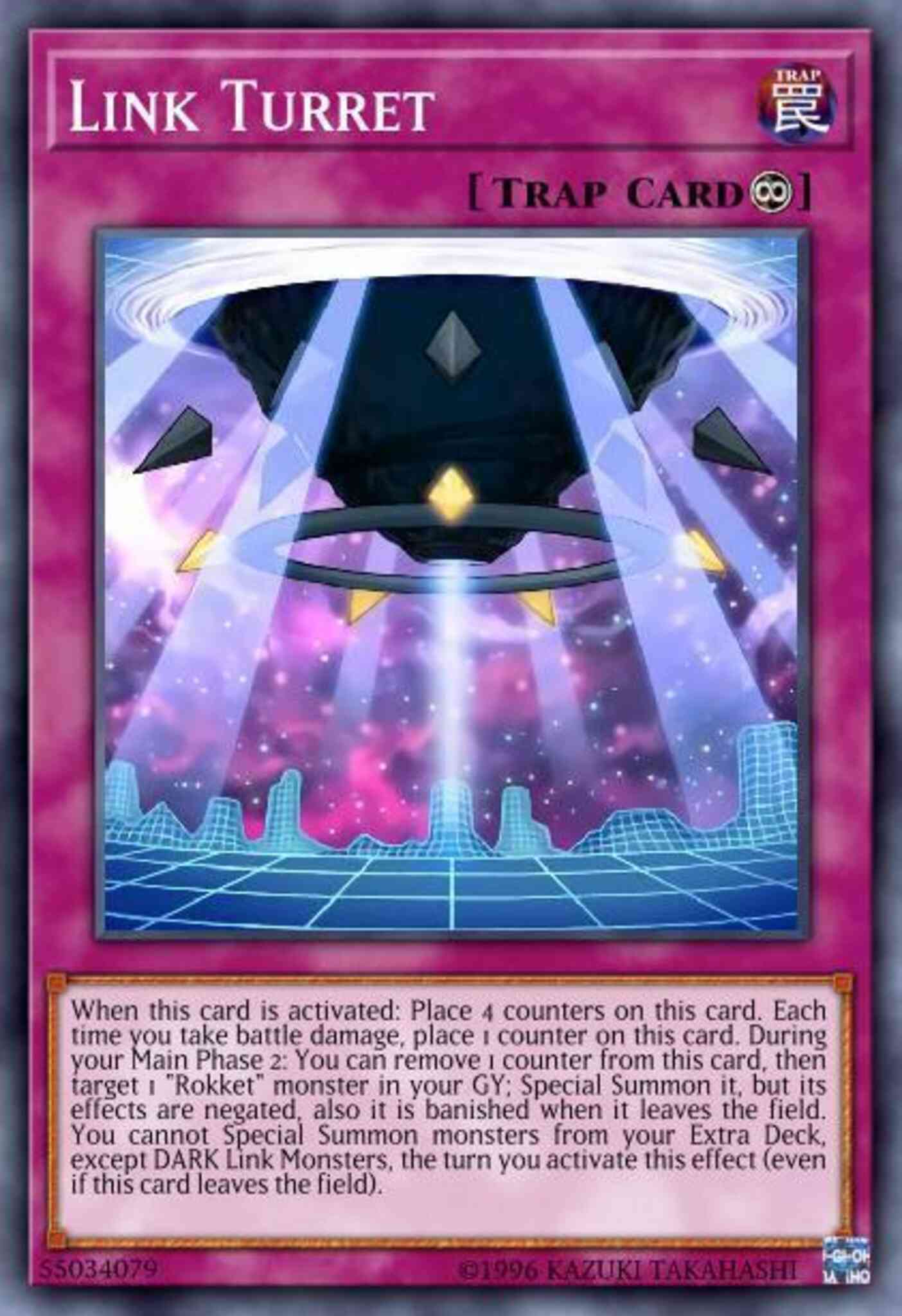 Link Turret - CYHO-EN070 - Common - 1st Edition