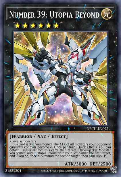 Number 39: Utopia Beyond - NECH-EN095 - Super Rare - Unlimited