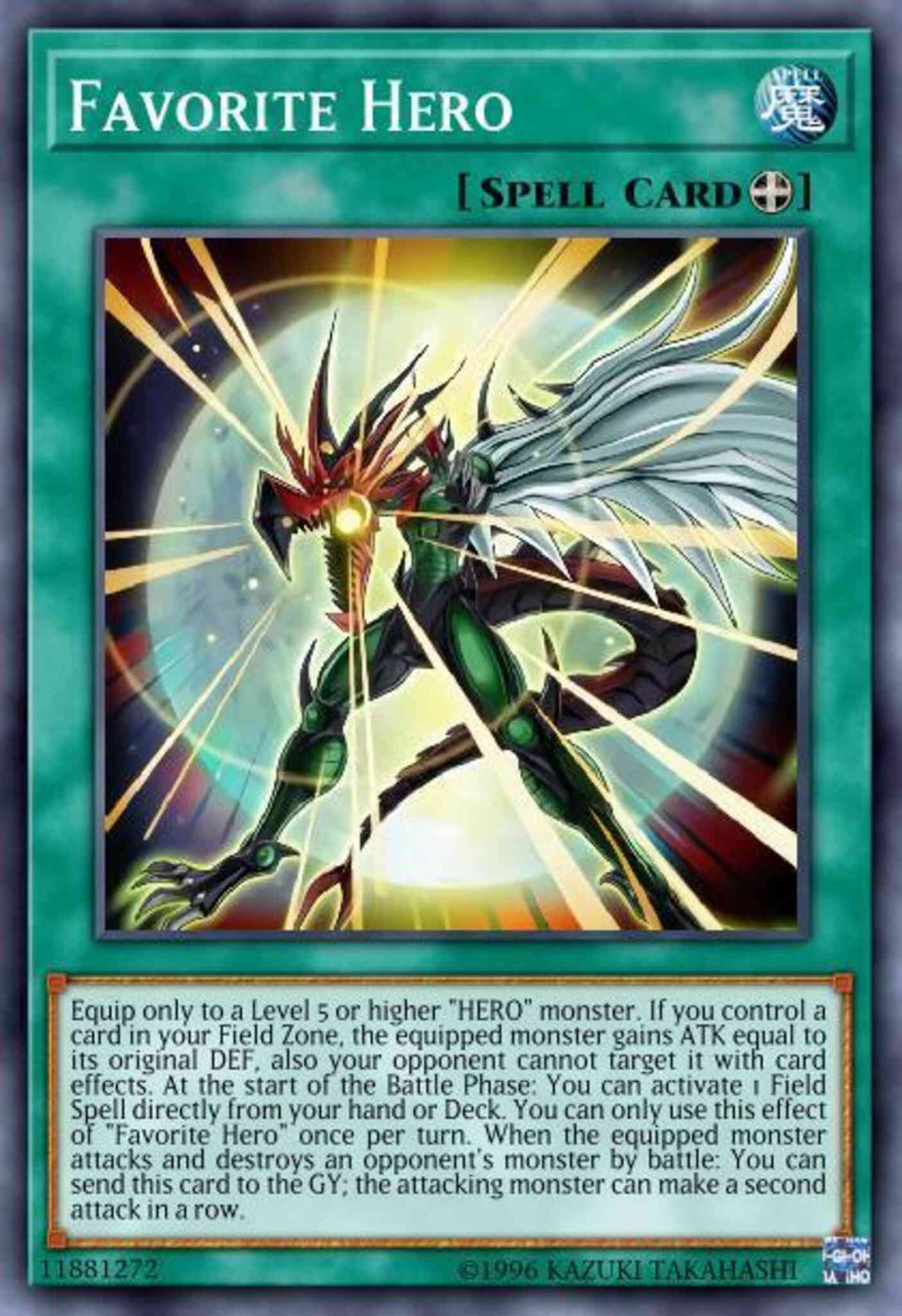 Favorite Hero - LED6-EN015 - Ultra Rare - 1st Edition