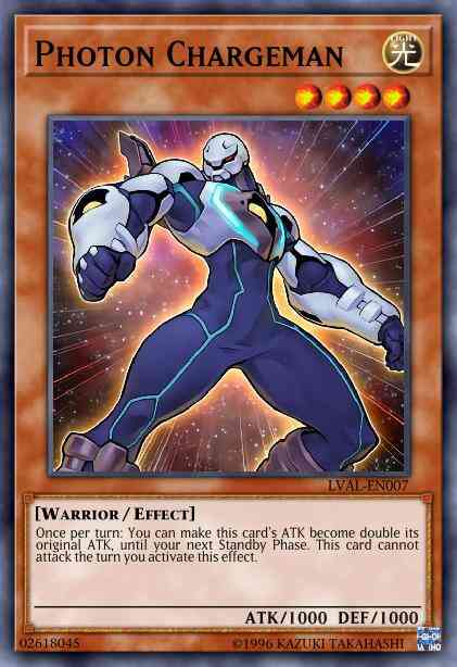 Photon Chargeman - LVAL-EN007 - Common - Unlimited