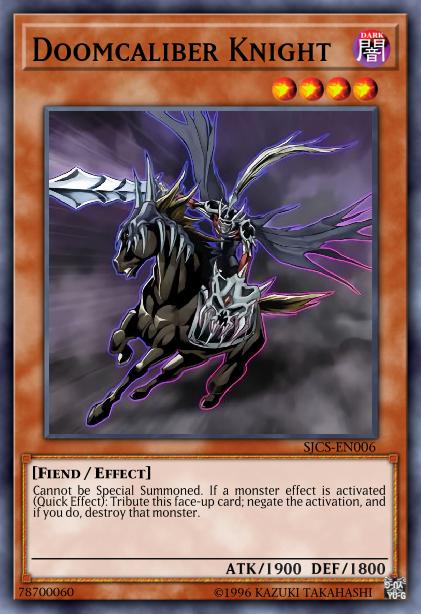 Doomcaliber Knight - BP01-EN141 - Starfoil Rare - Unlimited