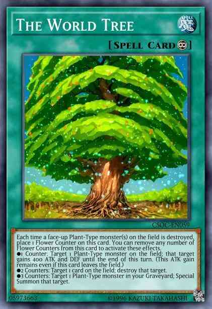 The World Tree (Purple) - DL18-EN012 - Rare - Unlimited