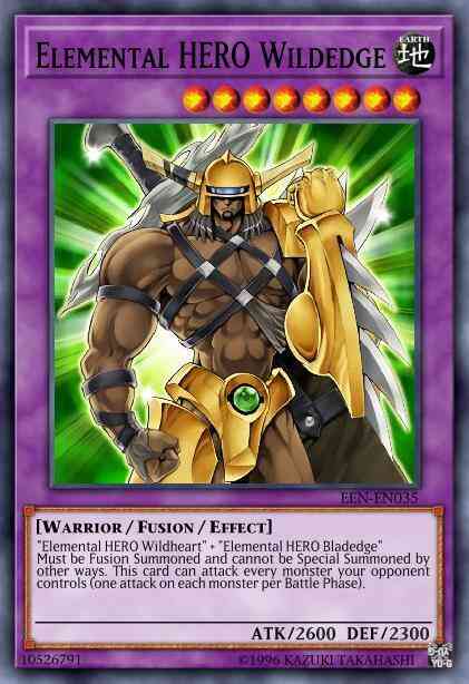 Elemental HERO Wildedge - LCGX-EN049 - Common - 1st Edition