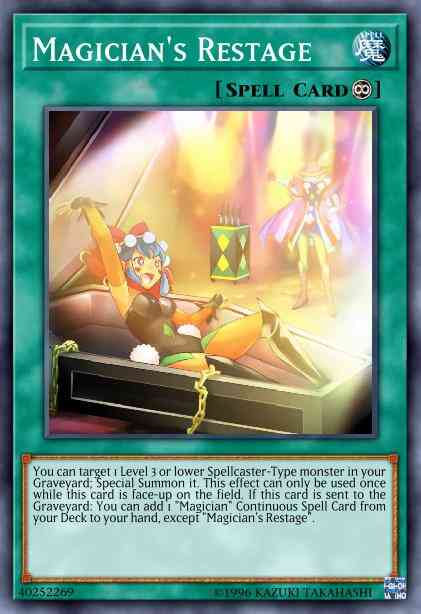 Magician's Restage - MACR-EN051 - Rare - Unlimited