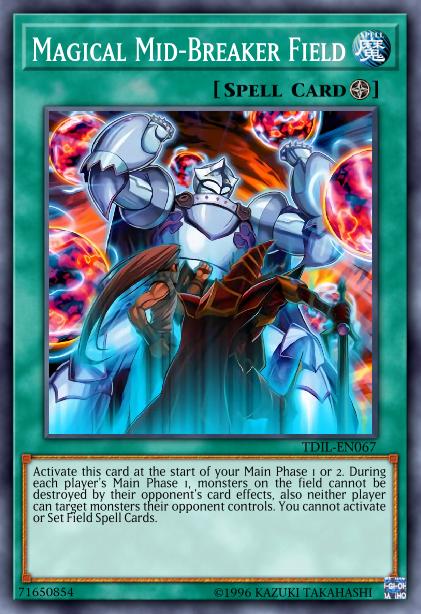 Magical Mid-Breaker Field - MP17-EN106 - Common - 1st Edition