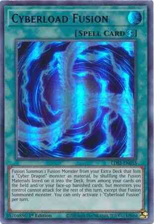 Cyberload Fusion (Purple) - LDS2-EN035 - Ultra Rare - 1st Edition