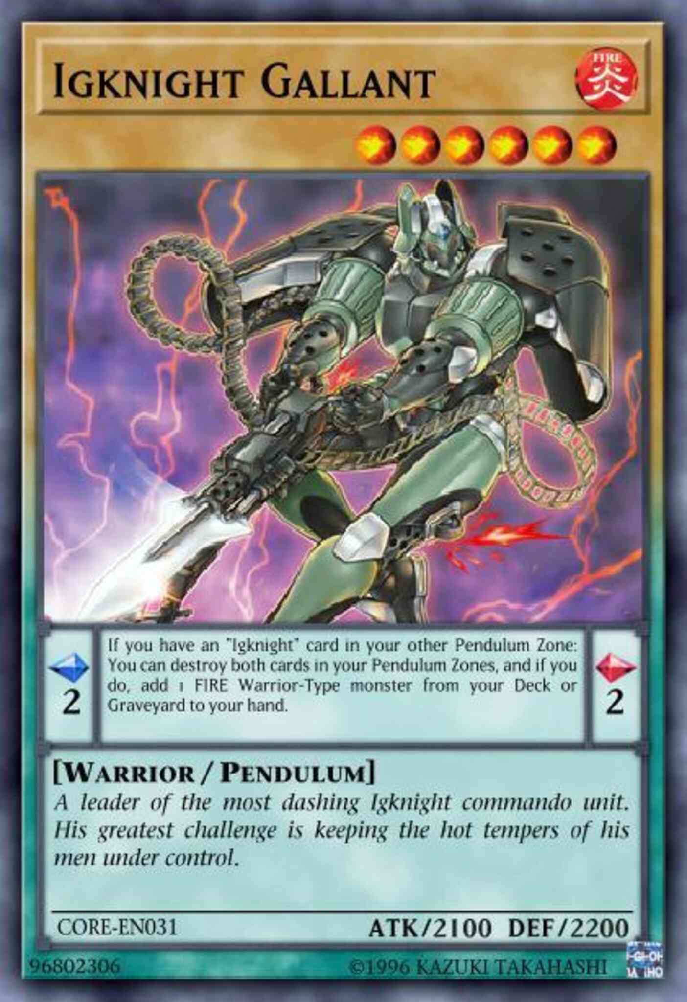 Igknight Gallant - CORE-EN031 - Common - Unlimited