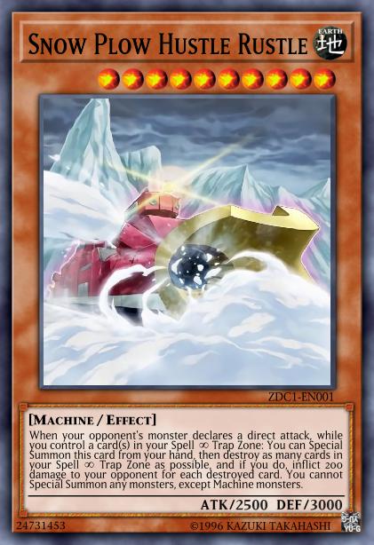 Snow Plow Hustle Rustle - DLCS-EN138 - Common - 1st Edition