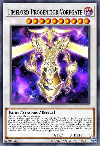 Timelord Progenitor Vorpgate - YA06-EN001 - Ultra Rare - Limited