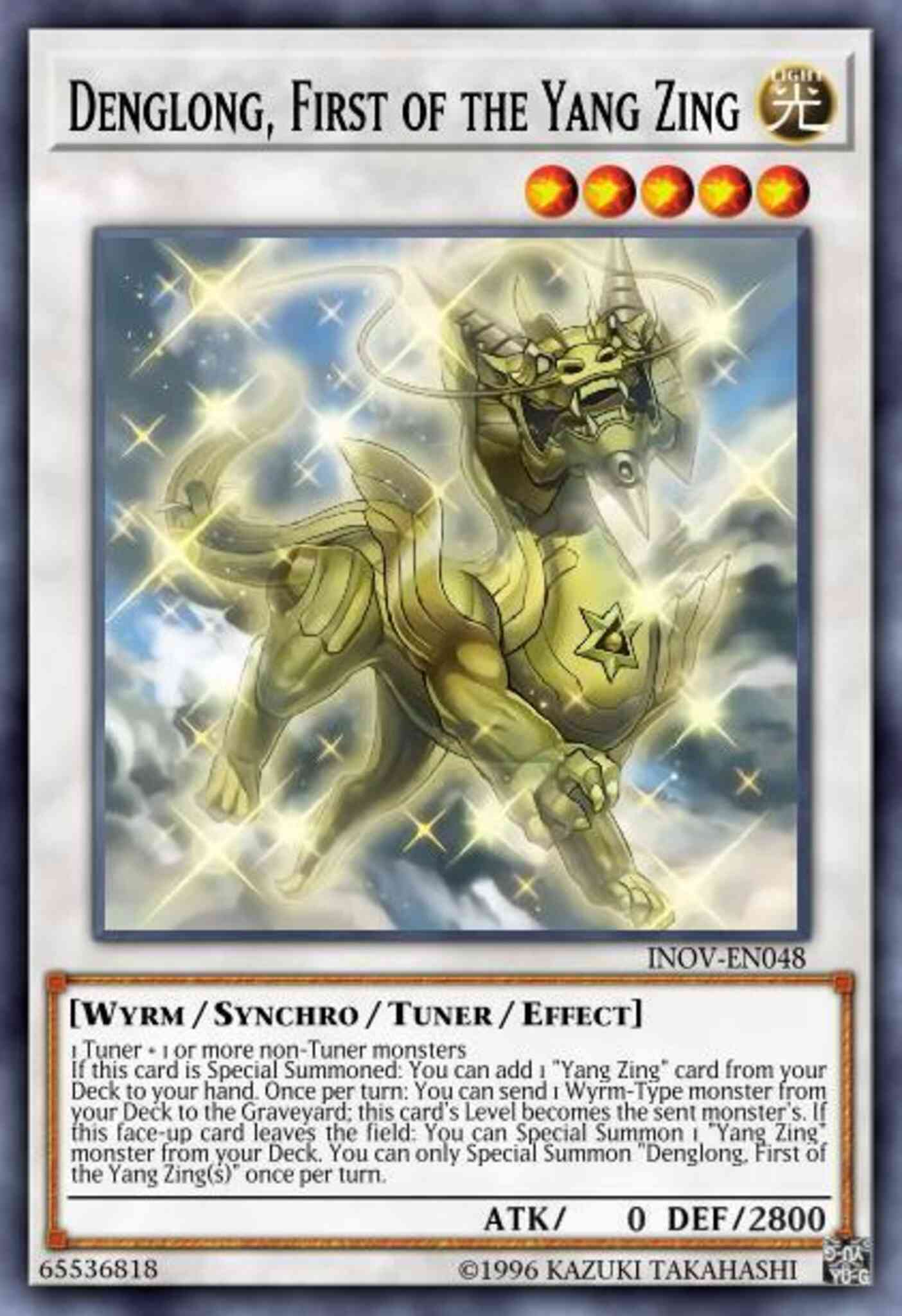 Denglong, First of the Yang Zing - INOV-EN048 - Ultra Rare - Unlimited