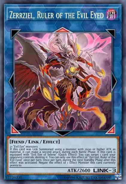 Zerrziel, Ruler of the Evil Eyed - MP20-EN236 - Super Rare - 1st Edition