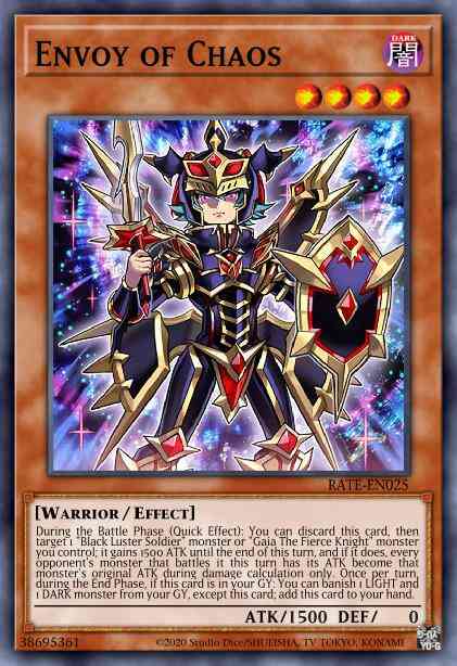 Envoy of Chaos - RATE-EN025 - Rare - 1st Edition