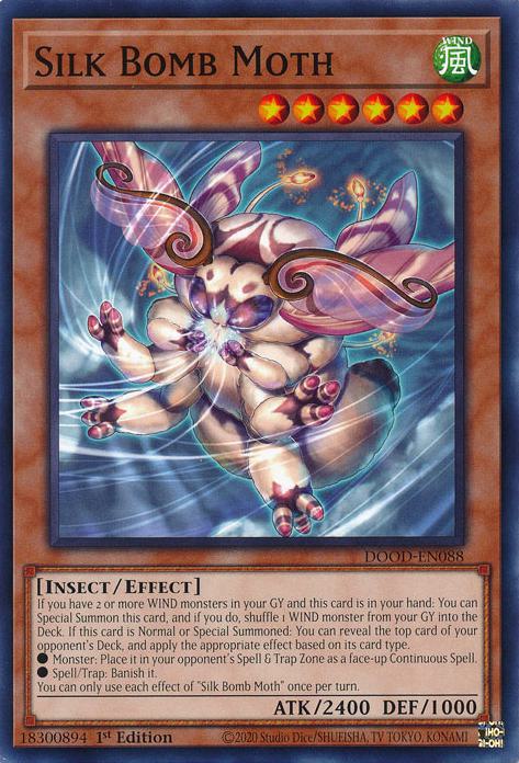 Silk Bomb Moth - DOOD-EN088 - Common - 1st Edition