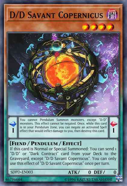 D/D Savant Copernicus - SDPD-EN003 - Common - 1st Edition